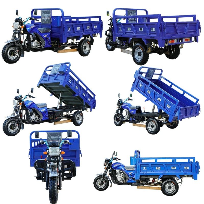 Reliable 175cc Gasoline Tricycle with Advanced Safety Features